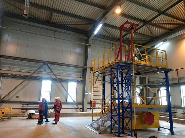 г. Чита. Учебный полигон "АЛЬПИНИСТ" 03-02 установлен  в "Норильский никель" г. Чита. Учебный полигон "АЛЬПИНИСТ" 03-02 установлен  в "Норильский никель"